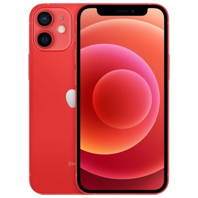 Смартфон Apple iPhone 12 mini 128 ГБ, nano SIM+eSIM, (PRODUCT)RED - фото 6980