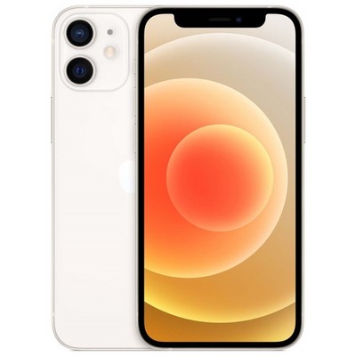 Смартфон Apple iPhone 12 mini 64 ГБ, nano SIM+eSIM, белый - фото 6946