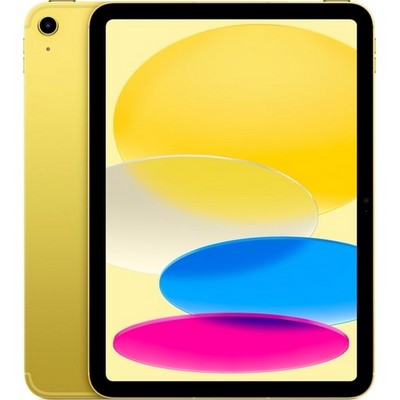 Планшет Apple iPad 10.9 2022, 256 ГБ, Wi-Fi + Cellular, желтый - фото 10385