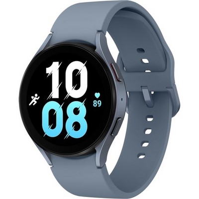 Умные часы Samsung Galaxy Watch5 44 мм Wi-Fi NFC, Дымчато-синий - фото 12186