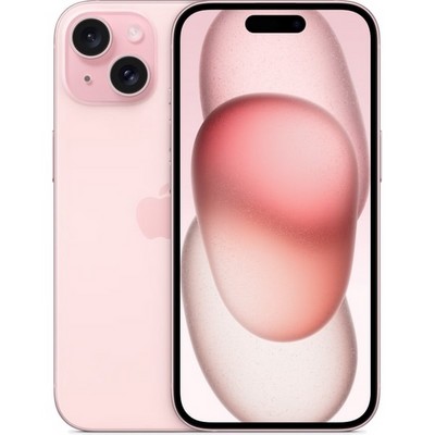 Смартфон Apple iPhone 15 128 ГБ, eSIM, розовый - фото 13071