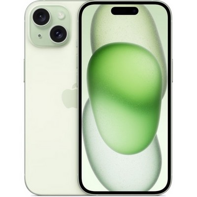 Смартфон Apple iPhone 15 128 ГБ, Dual: nano SIM + eSIM, зеленый - фото 12909