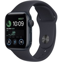 Умные часы Apple Watch Series SE Gen 2 40 мм Aluminium Case, Midnight Sport Band S/M