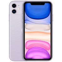 Смартфон Apple iPhone 11 64 ГБ, nano SIM+eSIM, фиолетовый