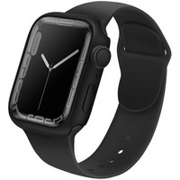 Чехол со стеклом Uniq LEGION +9H glass для Apple Watch 45 мм, цвет черный (45MM-LEGNBLK)