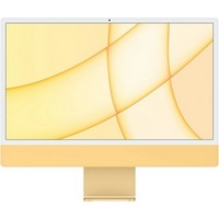 Моноблок Apple iMac 24" Retina 4,5K 2021 (Apple M1, 8-Core CPU, 8-Core GPU, 8 Гб, 256 Гб SSD) Z12S000BK, желтый