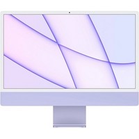 Моноблок Apple iMac 24" Retina 4,5K 2021 (Apple M1, 8-Core CPU, 8-Core GPU, 8 Гб, 256 Гб SSD) Z130000BK, фиолетовый