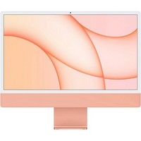 Моноблок Apple iMac 24" Retina 4,5K 2021 (Apple M1, 8-Core CPU, 8-Core GPU, 8 Гб, 256 Гб SSD) Z132000BK, оранжевый