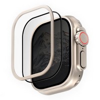 Защитное стекло Uniq OPTIX VIVID CLEAR для Apple Watch ULTRA 49мм., прозрачное с рамкой