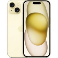 Смартфон Apple iPhone 15 128 ГБ, Dual: nano SIM + eSIM, желтый