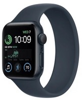 Умные часы Apple Watch Series SE Gen 2 40 мм Aluminium Case, midnight/black Solo Loop