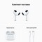 Беспроводные наушники Apple AirPods 3 Lightning Charging Case, белый - фото 14328