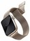 Стальной ремень мелкое плетение Uniq DANTE для Apple Watch 38/40/41, цвет сияющая звезда (STARLIGHT) - фото 4784