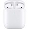 Беспроводные наушники Apple AirPods 2 с беспроводным зарядным футляром MRXJ2, белый - фото 12596