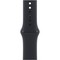 Умные часы Apple Watch Series 9, 41 мм, корпус из алюминия цвета тёмная ночь, спортивный ремешок цвета тёмная ночь - фото 13160