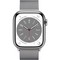 Умные часы Apple Watch Series 8, 41 мм, корпус из нержавеющей стали, миланский сетчатый браслет, серебро ML753RU - фото 13604