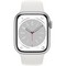 Умные часы Apple Watch Series 8 41 мм Aluminium Case, silver/white M/L - фото 6680