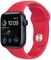 Умные часы Apple Watch Series SE Gen 2 40 мм Aluminium Case, midnight/(PRODUCT)RED Sport Band - фото 4752