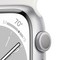 Умные часы Apple Watch Series 8, 45 мм, корпус из алюминия серебристого цвета MP6N3RU - фото 13613